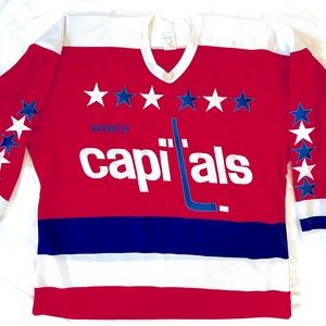 Circa 1980s Washington Capitals Jersey